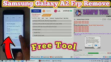 Samsung galaxy A2 core frp bypass free tool