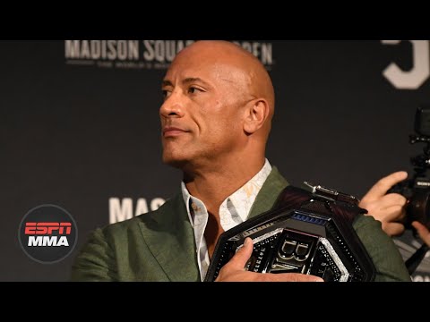 The Rock announces new movie about UFC fighter Mark Kerr | ESPN MMA