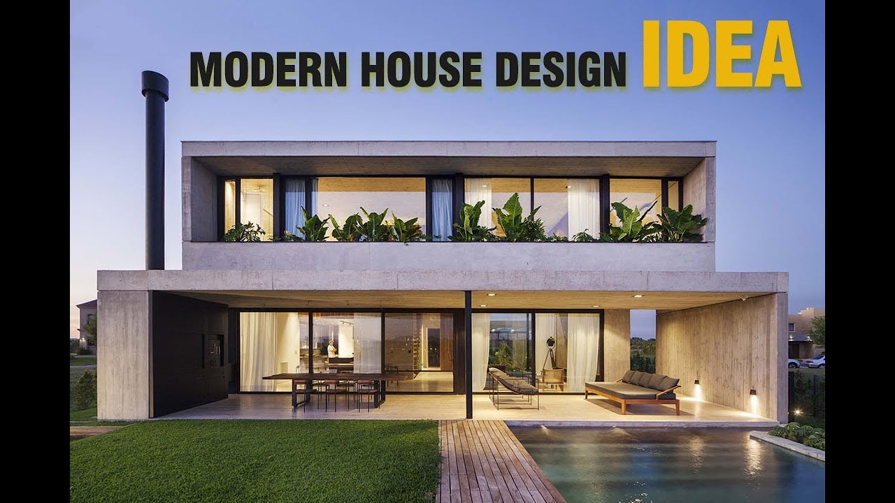 Modern house design idea - YouTube