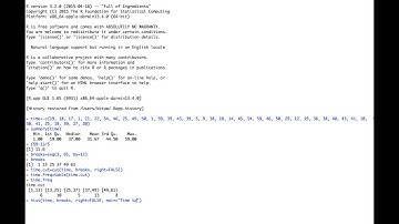 creating a histogram in R with breaks