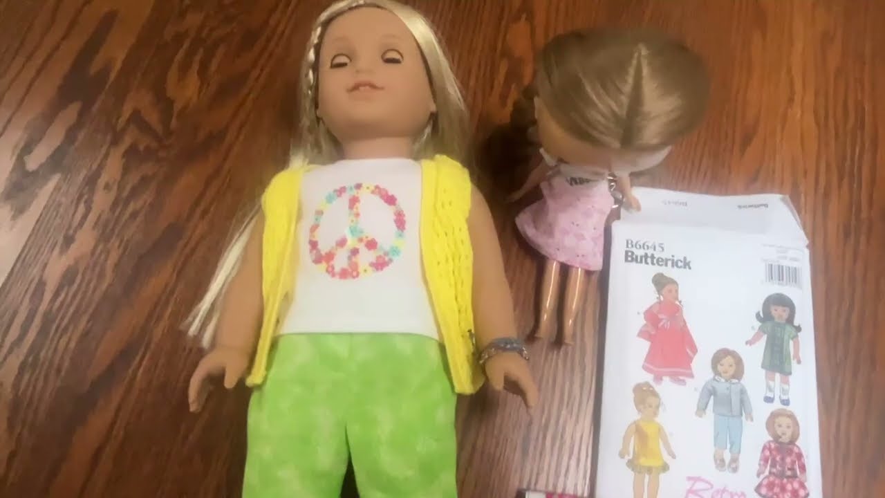 Trying to Sew a Dress for my American Girl 18 Inch Doll ￼
