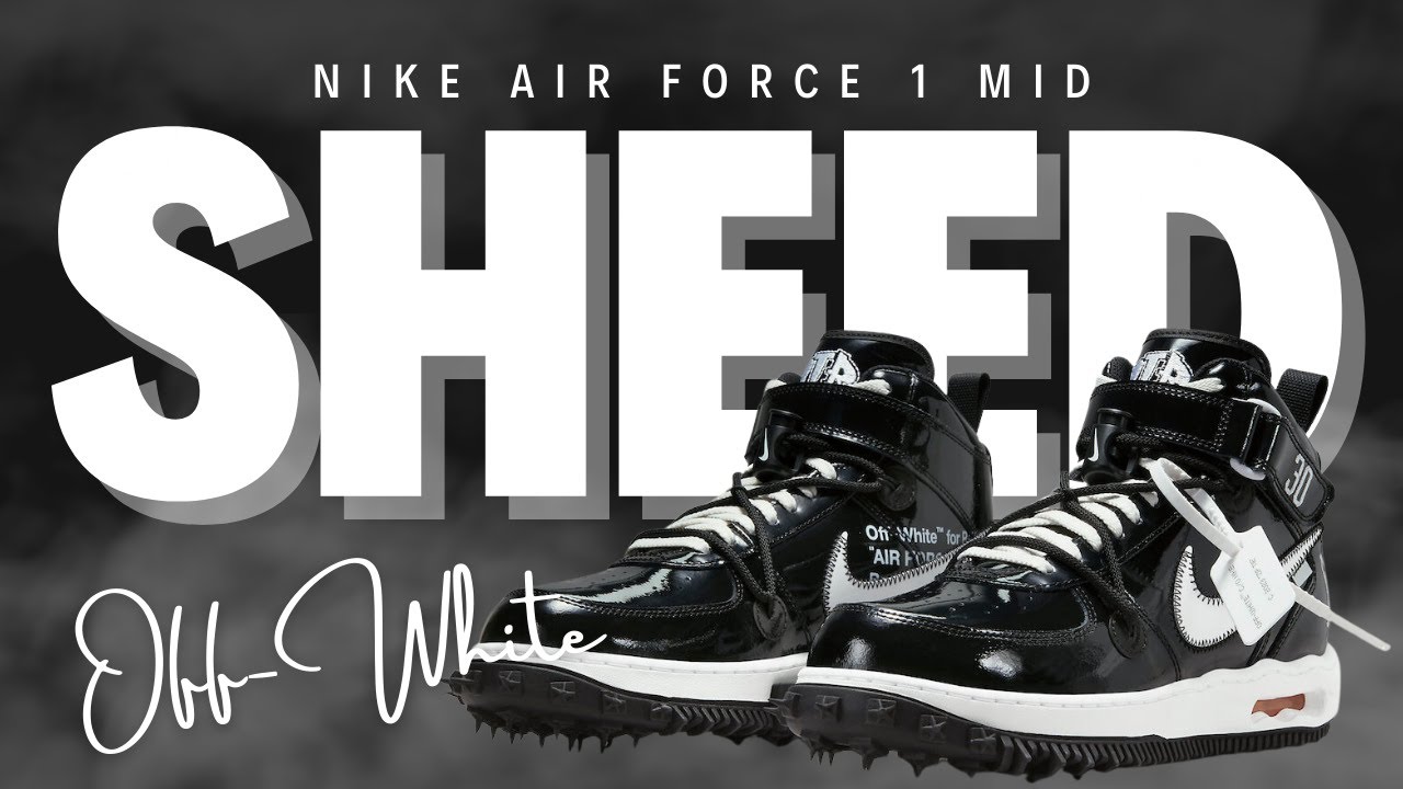 The Off-White x Nike Air Force 1 Mid Sheed Has Been Unveiled