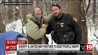 Lorain County Sheriff deputies work to keep people safe during this dangerous cold