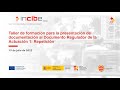 Taller de formación - Documento Regulador Actuación 1 | #CPI