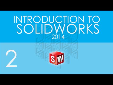 Intro to Solidworks - 02 - Sketching and Extruding