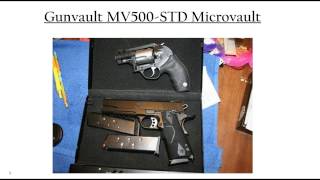 Pistol Safe - Gunvault MV500  STD Microvault Review Wealth