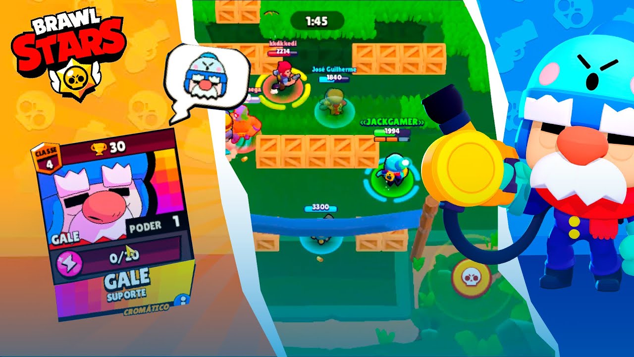 Ganhei o Gale |Brawl stars|(#02)