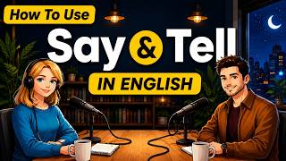 How to Use Say & Tell in Real English Conversations | Easy English Podcast