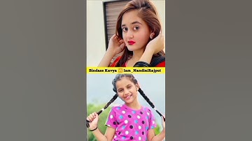 Bindass Kavya V🔥S Nandini Rajput #shorts#bindasskavya#nandinirajput#viralshorts#short