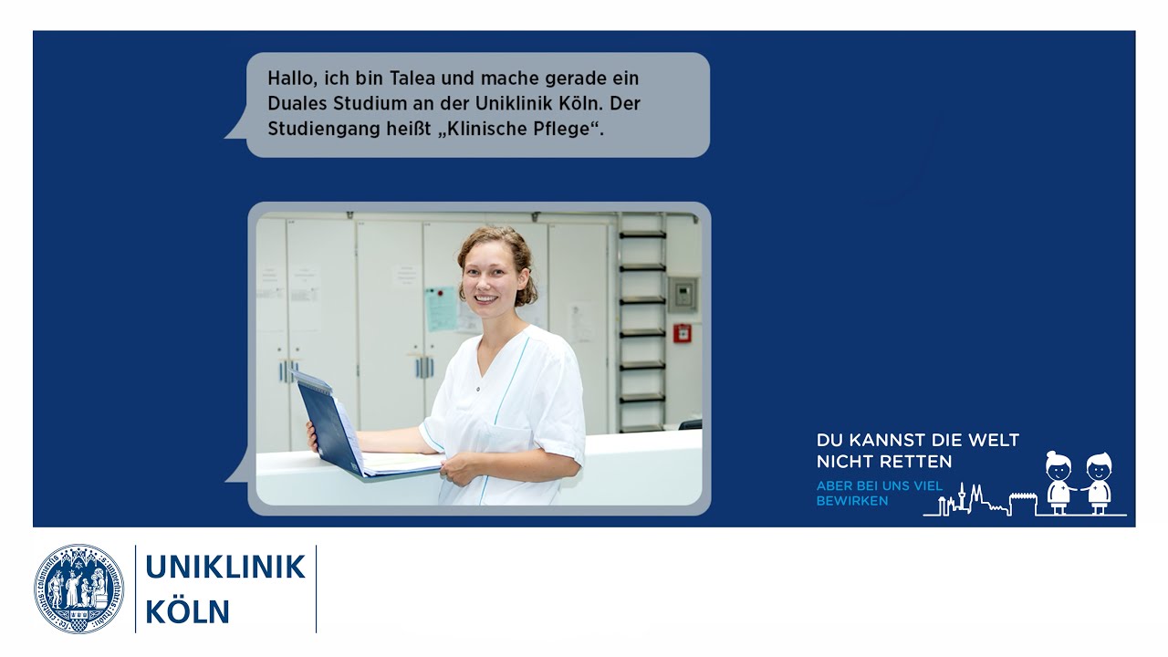Duales Studium In Der Pflege Uniklinik Koln Karriere