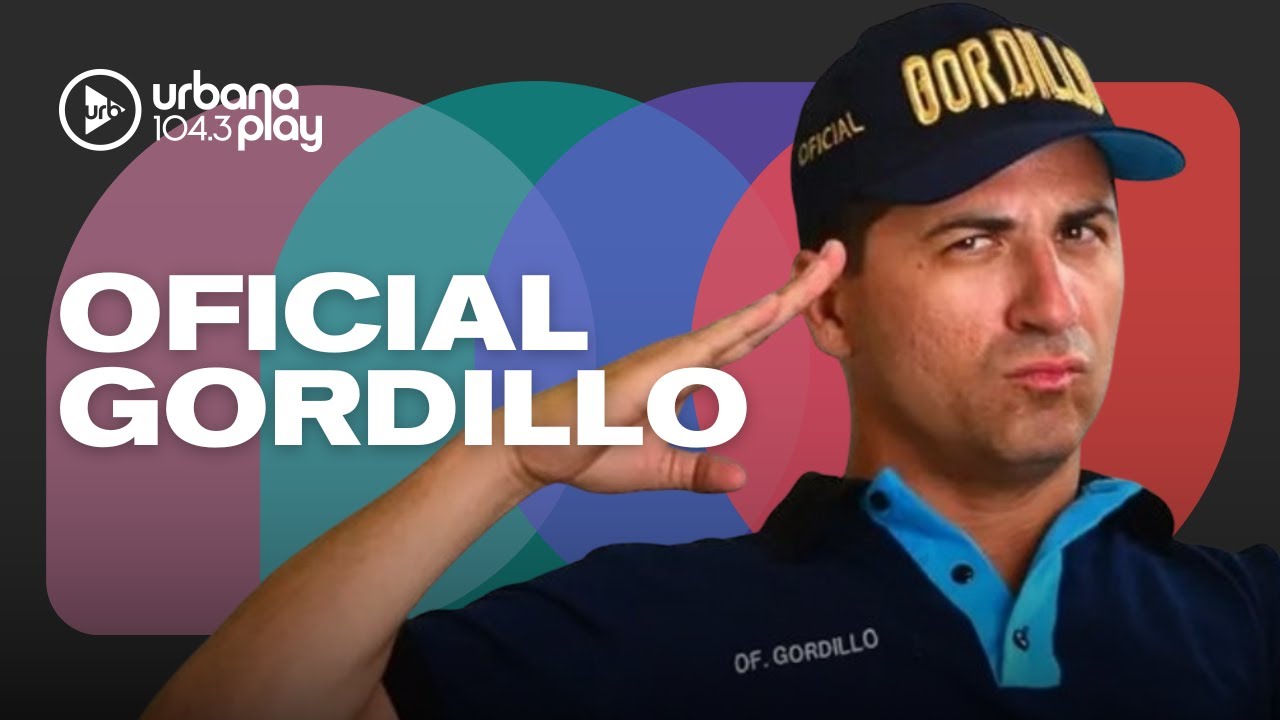 "Hasta mis hijos me decían Gordillo en un momento”: Oficial Gordillo en 