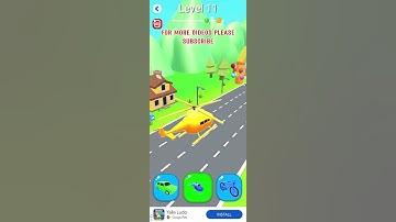 Shape shifting-لعبة Max Level -طريقة اللعب من - تطبيق لعبة الهاتف المحمول- |#shorts