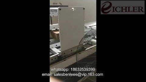 High speed corrugated box stitching machine/carton stitcher