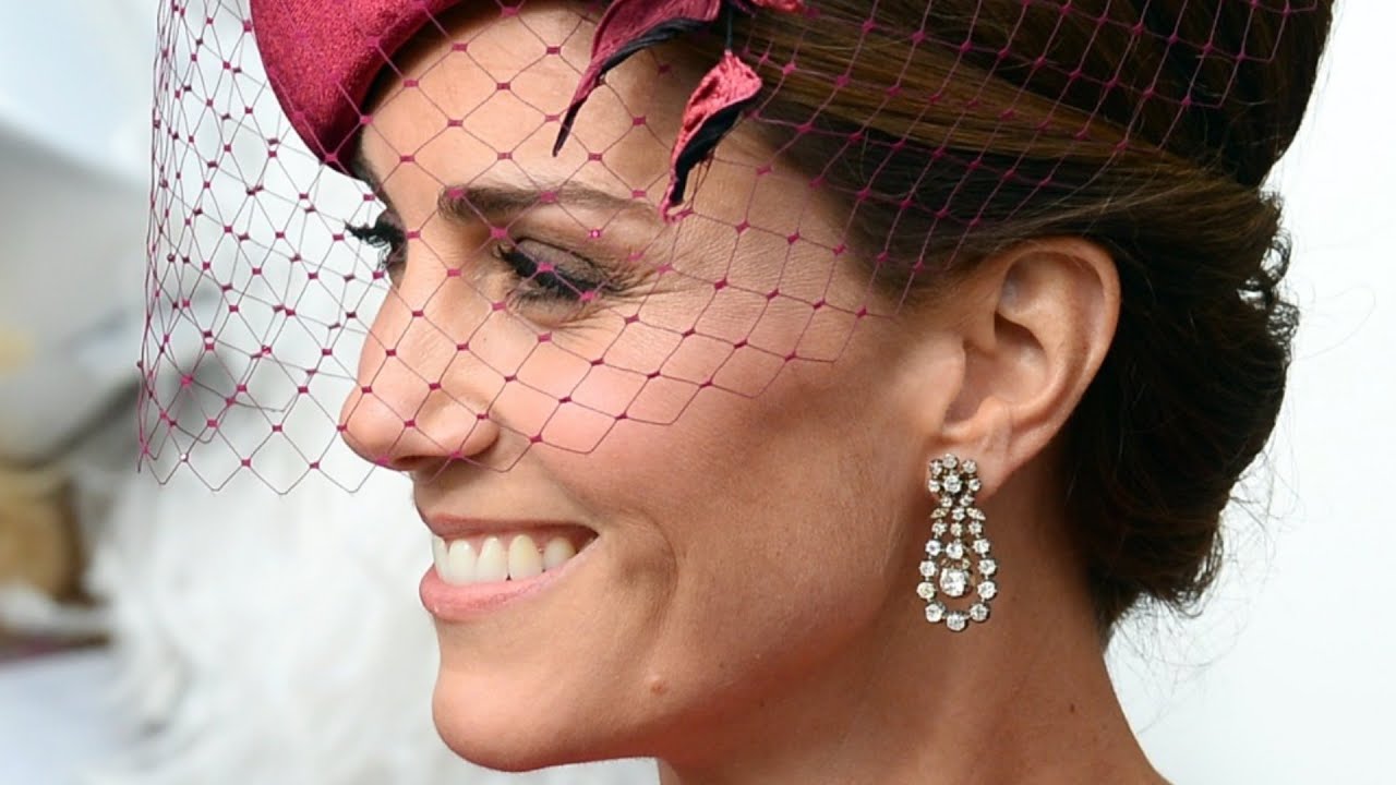 Kate Middleton Stuns In One Of Princess Diana's Engagement Gifts