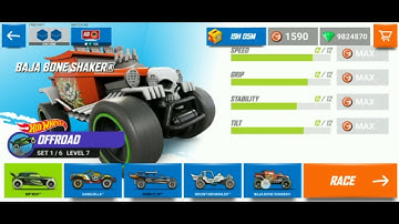 Hot Wheels : Race Off Level 7 Game (3 Stars) Walkthrough