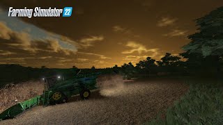 Une Moisson De Maïs De Bon Matin Compliquer l'ETA De La Plaine I Fs22 I 😀 💨