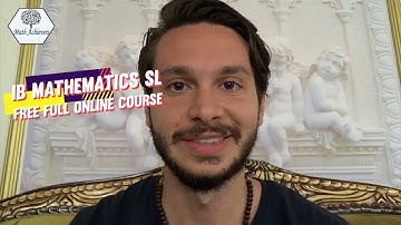 IB Mathematics SL Free Full Online Course