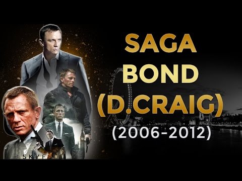 REPASO SAGA BOND CON DANIEL CRAIG - (2006 -2012) - CASINO ROYALE - Q.O.S - SKYFALL - KYMVENGE