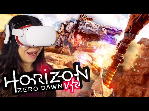 Horizon Zero Dawn VR First Person is Absolutely STUNNING!