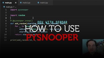 Better Python debugging with PySnooper