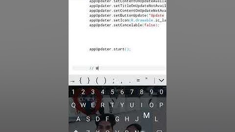 AppUpdater Java AIDE