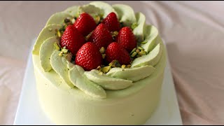 Pistachio Cake Recipe You Can't Resist! | 진짜 맛있는 피스타치오 케이크 쉽게 만드는 법