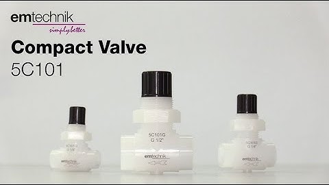 Compact Valve 5C by emtechnik