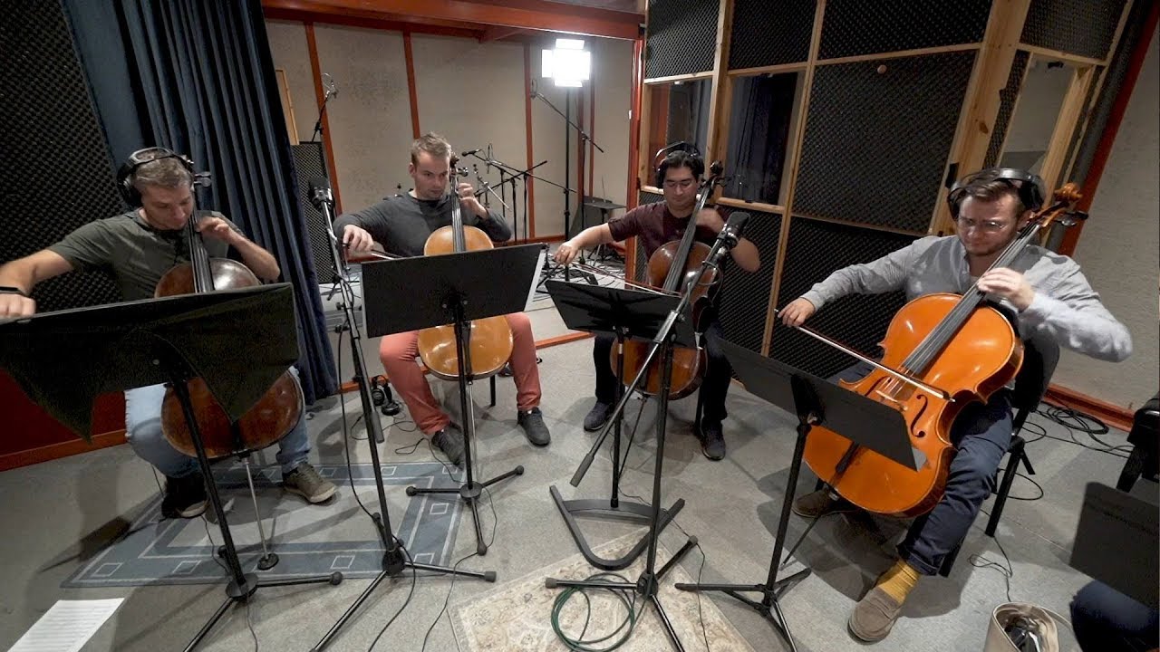 To Cassandra for 8 cellos - YouTube