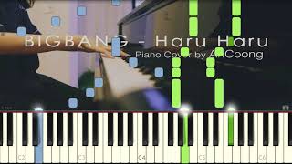Download Lagu Haru Haru - BIGBANG | Piano Cover by #AnCoong (Piano Tutorial) MP3