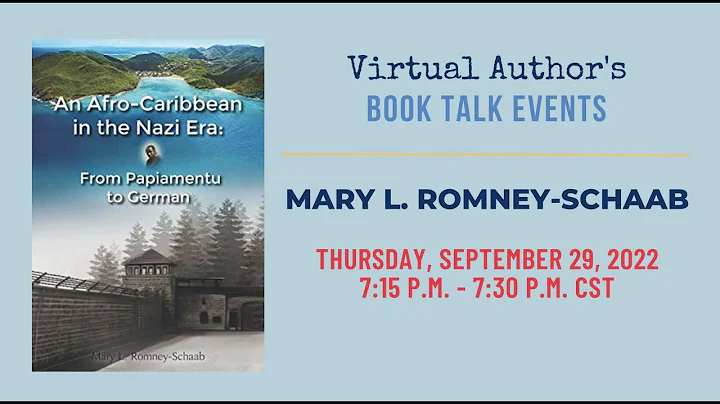 2022 Author Book Talk Event - Mary Romney-Schaab