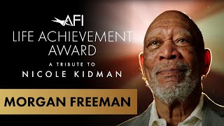 Morgan Freeman AMC Theatres video from the AFI Life Achievement Award Tribute to Nicole Kidman