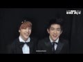 [ENG SUB] 2014 JYP NATION  ONE MIC  Exclusive Interview Clip #GOT7 CUT