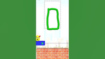 Draw To Smash Level 19 Logic Brain Puzzle #shorts #trending #ytshort #gameplay