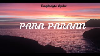 Para Paraan (Lyrics) - Hans, Jr Crown, Thome, M Zhayt