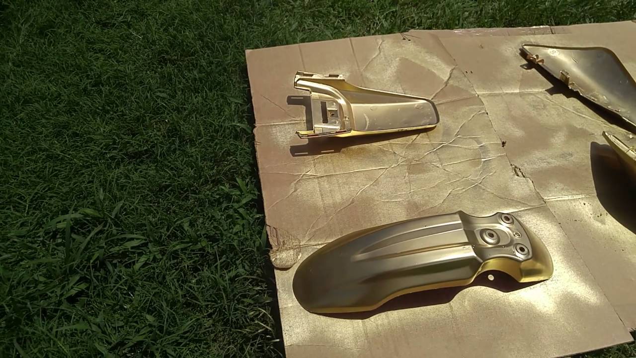 I spray painted a DIRT BIKE!!! YouTube