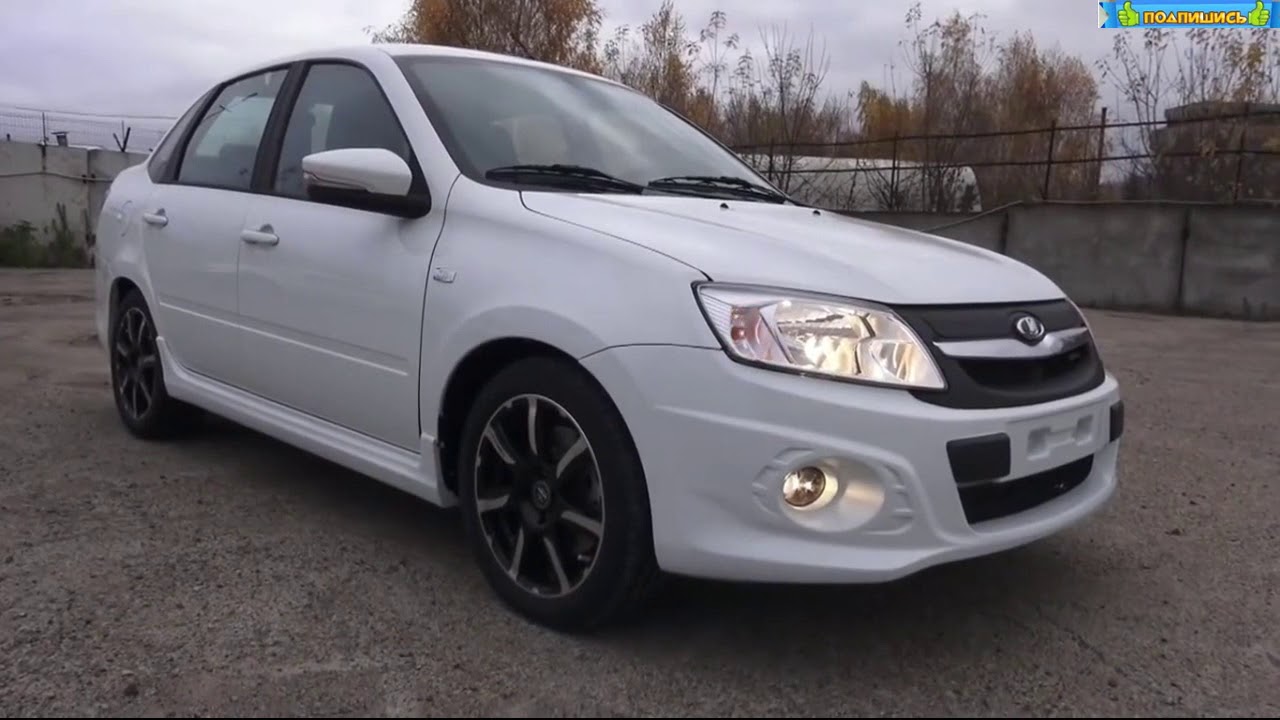 Лада гранта спорт в обвесе фото