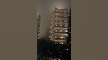 Cảnh đẹp về đêm của chùa Vạn Linh tại núi cấm An Giang