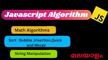JavaScript Algorithms | Array-Based Algorithms | Sorting Algorithms | String-Based Algorithms