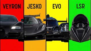 The 7 Fastest Cars in Motorsport History Explained