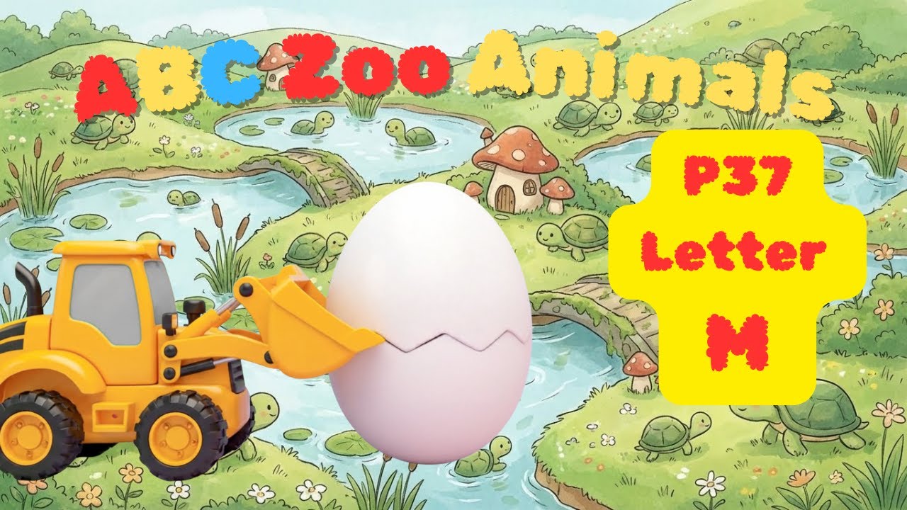 ABC Animals Part 37 Letter M is for Monkey | ABC Alphabet Song For Kids ...