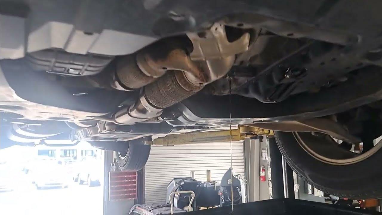 2016 nissan pathfinder cvt transmition fluid change - YouTube