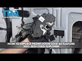 How to Replace Front Door Lock Actuators 2011-2019 Ford Explorer