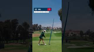 See ball. Hit ball. Charley Hull wasting no time.