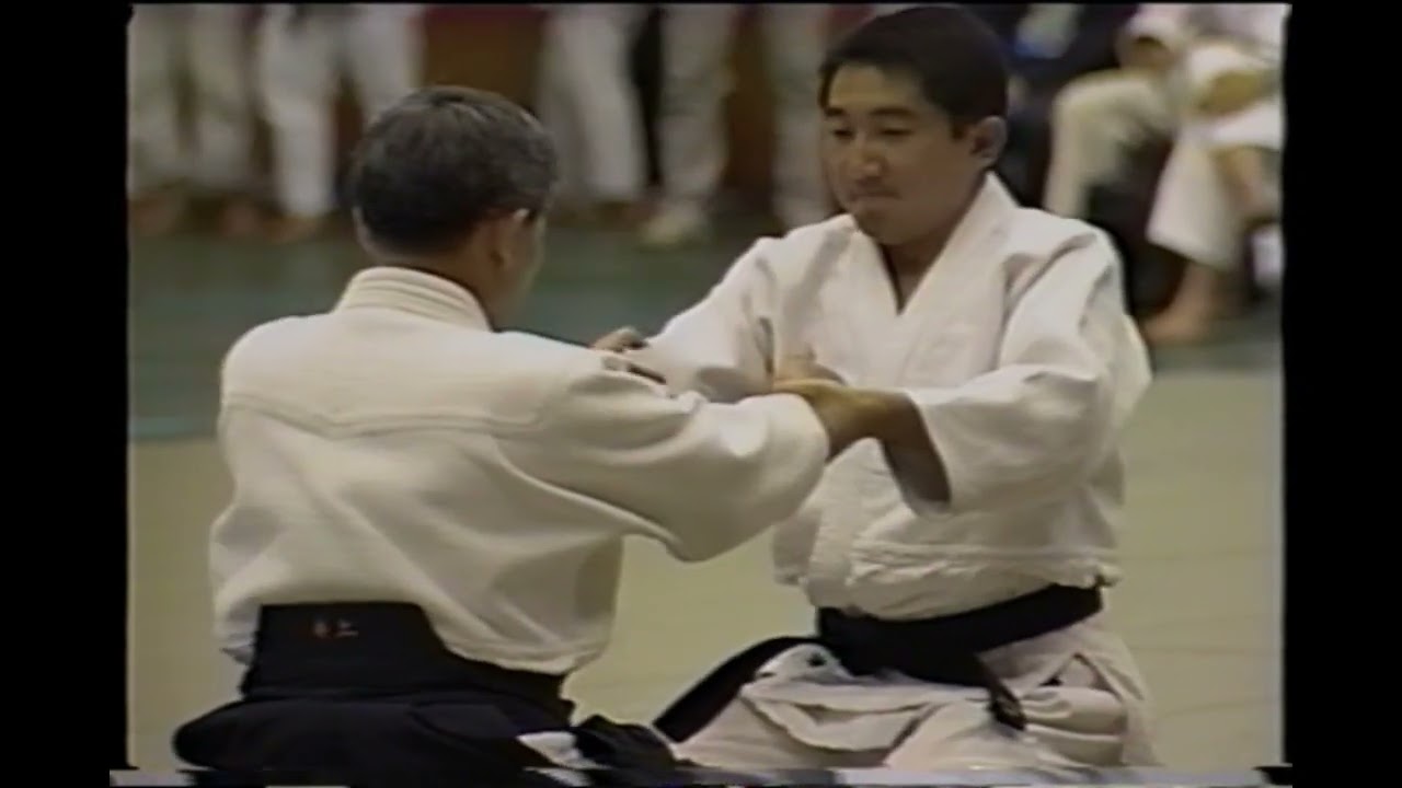 平成3年 第36回養神館合気道演武大会(1991)  養神館本部模範演武 切抜き