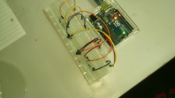 THE GLASS TINTED METER USING LDR & TEMPERATURE MEASUREMENT USING LM35