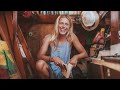 Sail around the world on a wooden catamaran with kiana weltzien woman and the wind