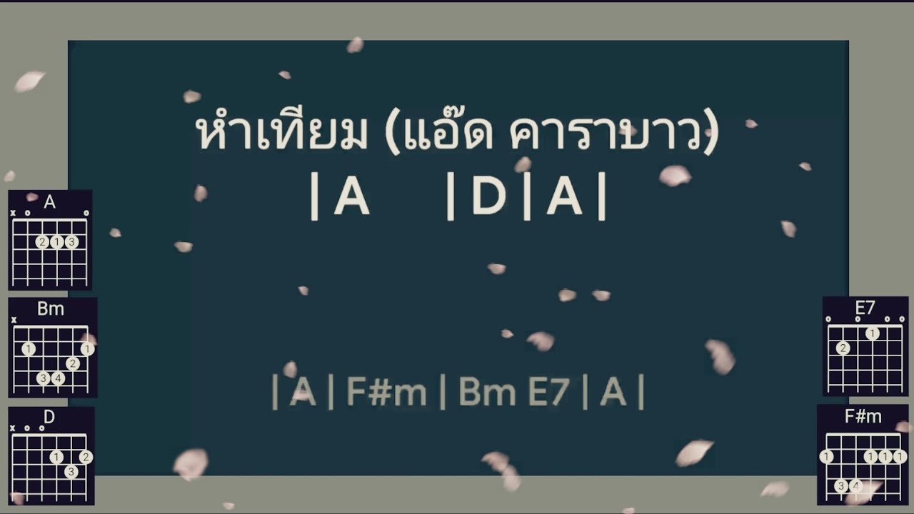 หำเทียม (คาราบาว) คาราโอคอร์ด [Cover กีตาร์แทนเสียงร้อง]