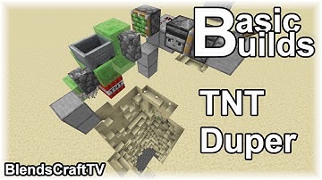 TNT Duplicator - Basic Builds - Minecraft Java 1.14.4