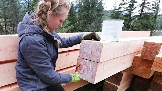 Building a House Start to Finish: Sawmilling a Timber Frame