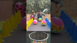 Amazing ball roll family challenge #shorts #game screenshot 4